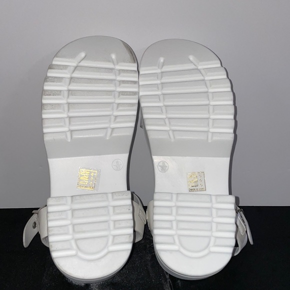 Ready Salted - Juliette2 - Classic Chunky Block Heel Platform Sandals Size 10 - Picture 4 of 16